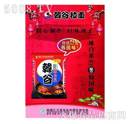 韓谷花宗食品銷售 產品展示火爆，引領美食新風潮